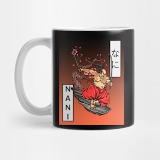 Nani Japanese Samurai Mug